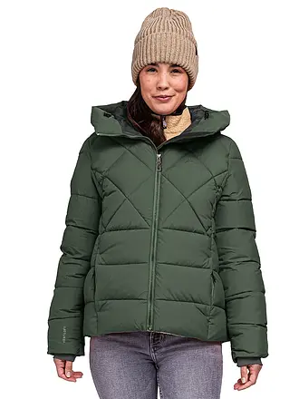 SCHÖFFEL | Chaqueta aislante de invierno para mujer Boston Hoodie | dunkelgrün